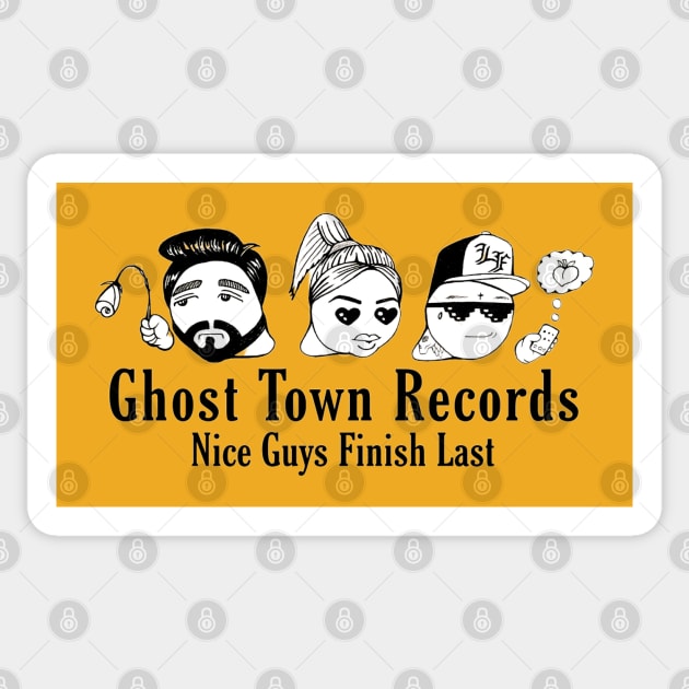 Nice Guys Finish Last Sticker by Tofud